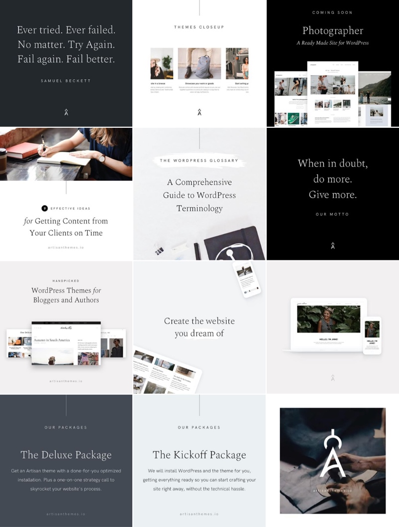 Artisan Themes