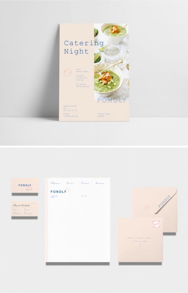 Fondly — Brand Identity Design by Andrés Domínguez