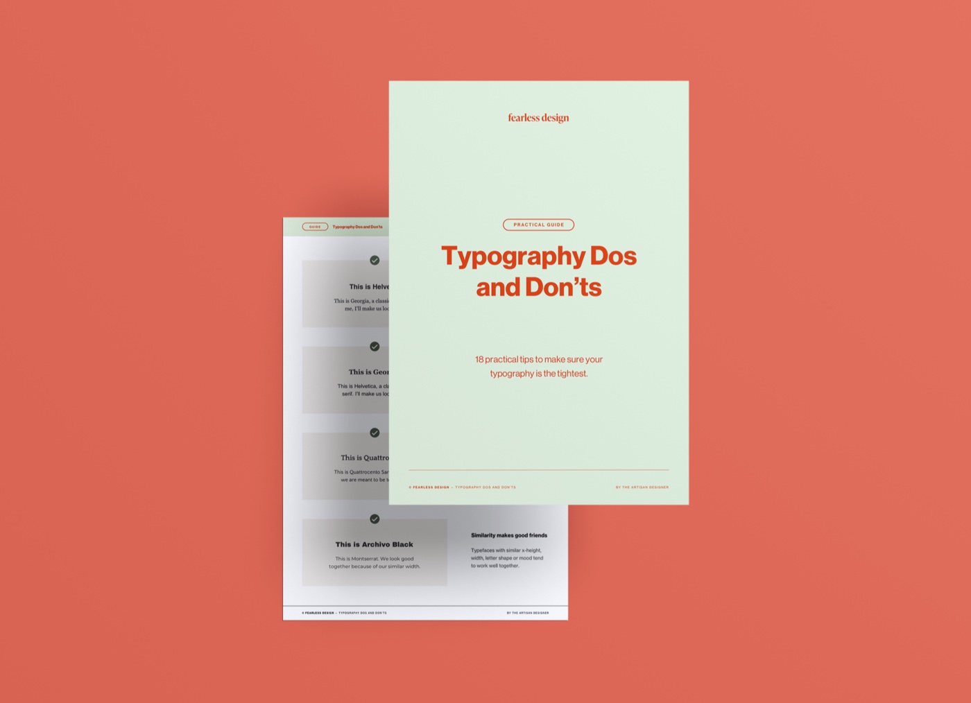 Typography Dos and Don'ts